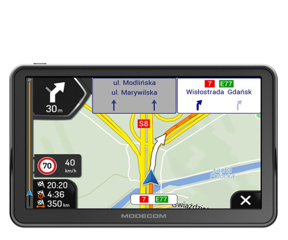 Nawigacja dla ciężarówek MODECOM FreeWAY CX 7.3 GO Navigation Truck (Europa roczna aktualizac